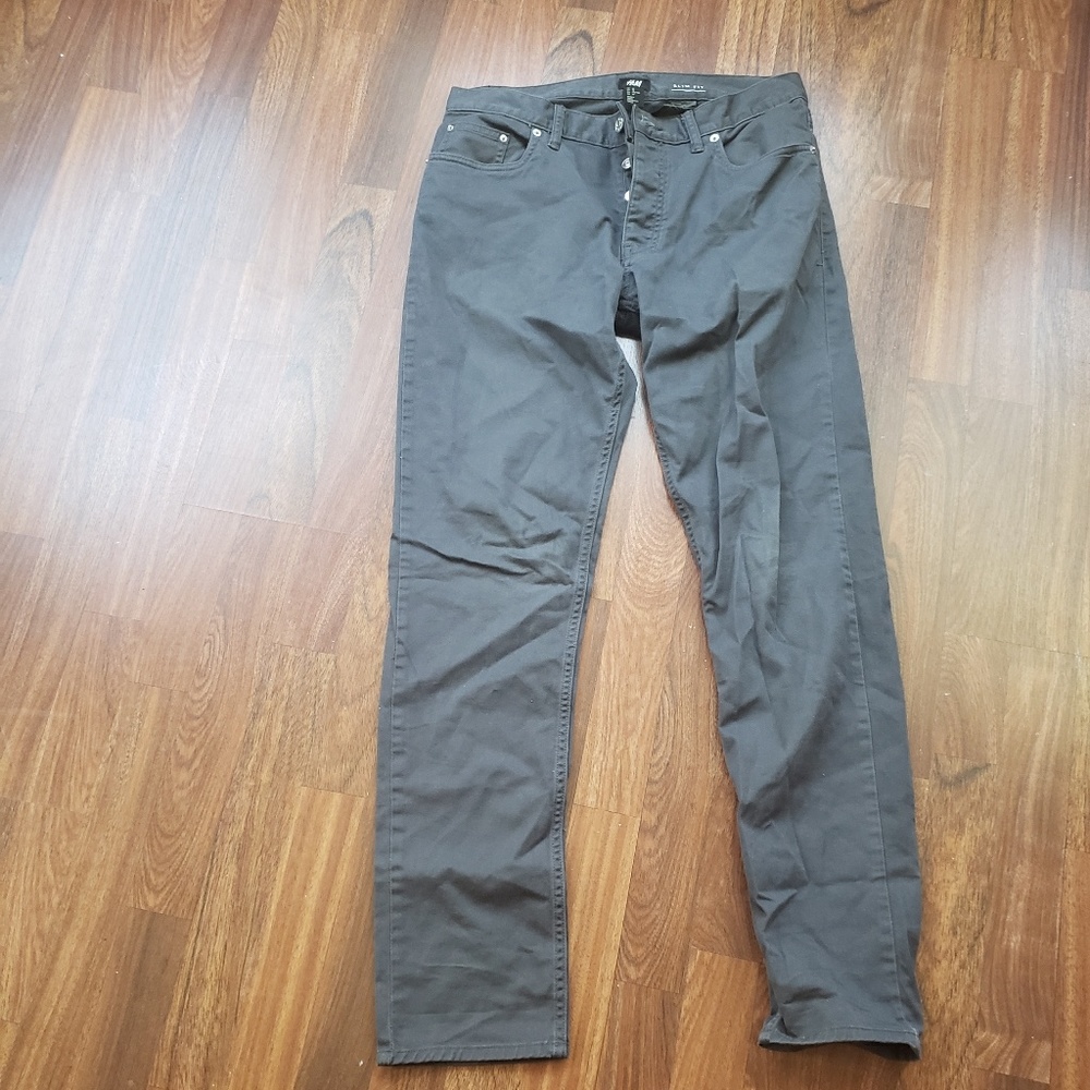 H&M | Gray Mens pants | size 30| Slim fit